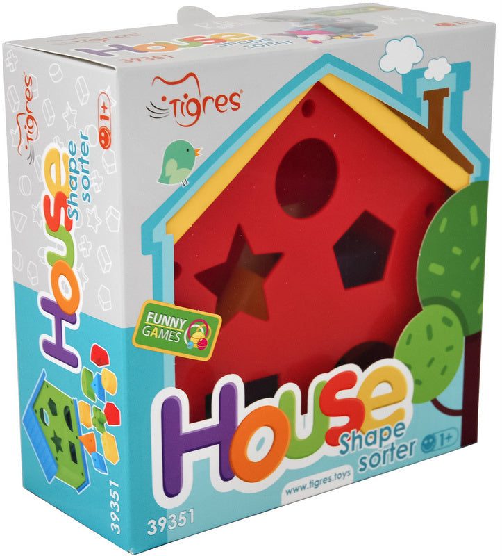 Къща Сортер В Кутия 31Х20Х9 --- BebeMama