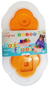 Сортер Магически Фигури Оранжев 43X24X14 --- BebeMama