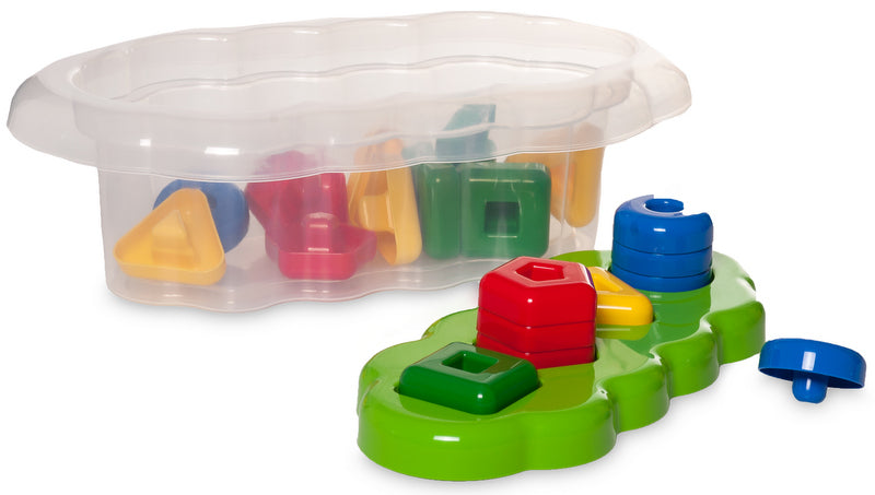 Сортер Магически Фигури Зелен 43X24X14 - Сортери - Thesmileofyourbaby - BebeMama