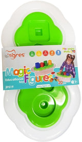 Сортер Магически Фигури Зелен 43X24X14 --- BebeMama