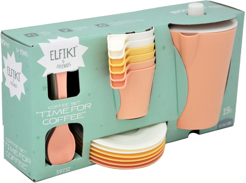 Еко Сервиз Време За Кафе В Кутия 27Х15Х10 - Играчки - TheSmileOfYourBaby - BebeMama