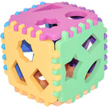 Еко Кубче Сортер 24 Ел. Елфики 14Х14Х14 --- BebeMama