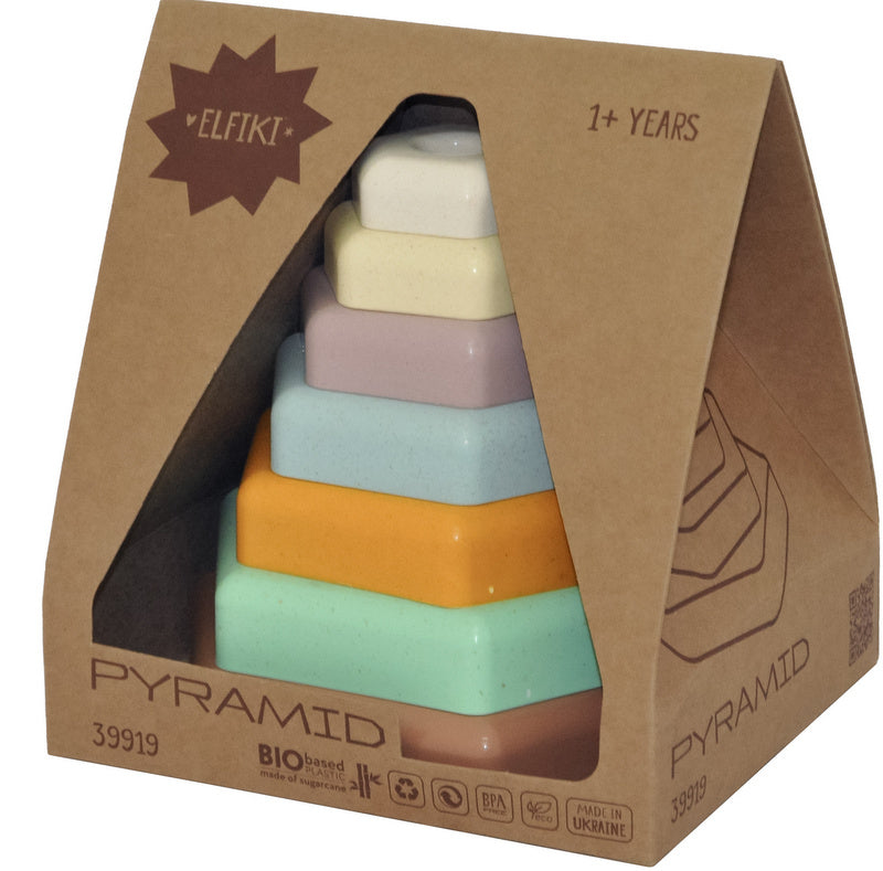 Еко Пирамида 22Х20Х18 - Играчки - TheSmileOfYourBaby - BebeMama