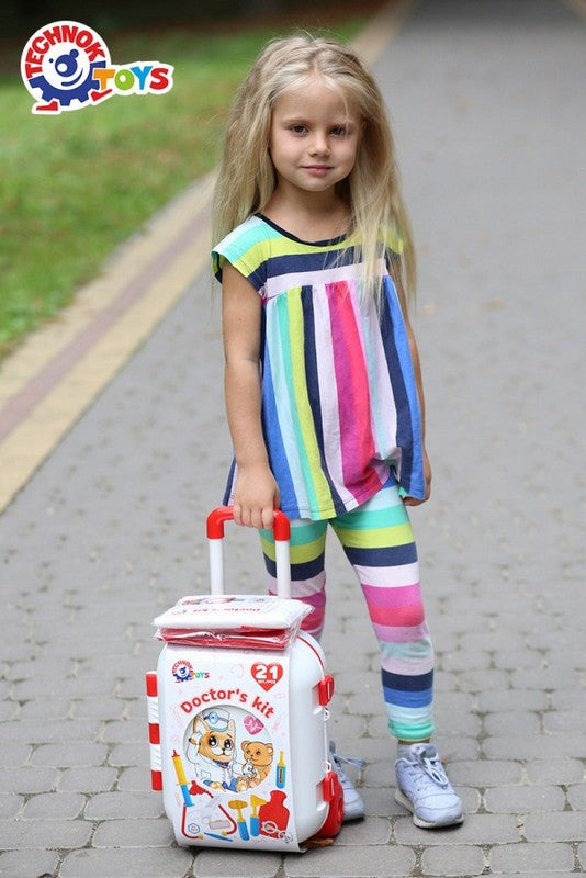 Докторски Комплект В Карета С Колеца 34.5Х25Х16 --- BebeMama