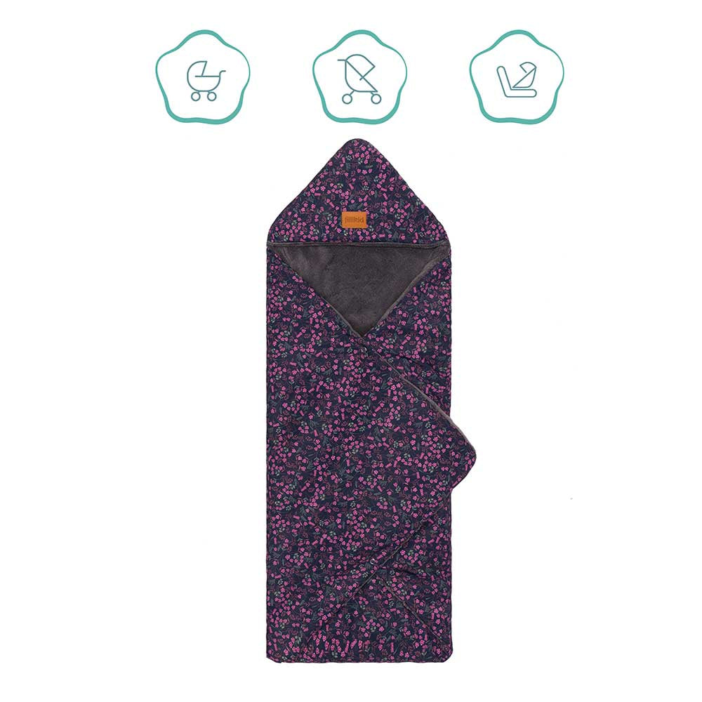 Зимно Чувалче И Пелена За Изписване Tanaga Fillikid - Flowers Small --- BebeMama