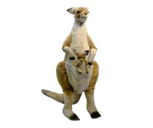 Плюшена Играчка Аврора - Кенгуру 165См - Меки Играчки - Aurora - BebeMama