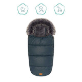 Зимно Чувалче За Детска Количка Fillikid Manaslu - Galaxy Grey --- BebeMama