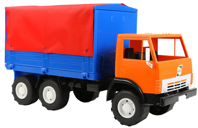 Камион С Брезент 45Х19Х26 - Коли, Камиони, Влакове И Самолети - TheSmileOfYourBaby - BebeMama