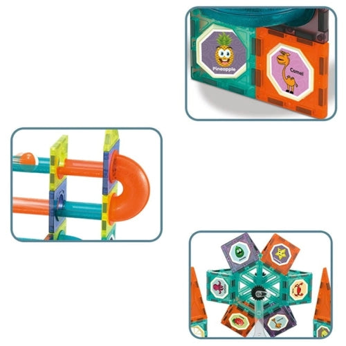 Образователен Детски Магнитен Конструктор Labyrinth 66 Части --- BebeMama