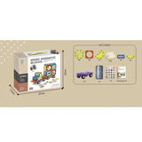 Детски Магнитен Конструктор Cars 41 Части --- BebeMama