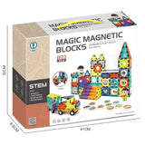 Голям Магнитен Конструктор Limp С 139 Части И Две Платформи --- BebeMama