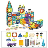 Голям Магнитен Конструктор Limp С 139 Части И Две Платформи --- BebeMama