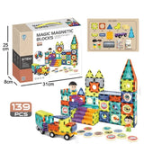 Голям Магнитен Конструктор Limp С 139 Части И Две Платформи --- BebeMama
