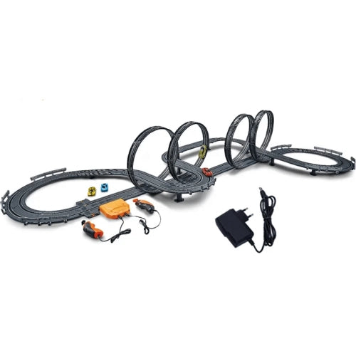 Детска Писта С Четири Колички Alonso За Лупинги И Зарядно --- BebeMama