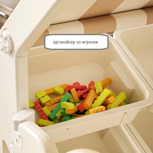 Бебешка Къща За Игра С Тента И Органайзер За Играчки - Палатки - Sonne Home - BebeMama