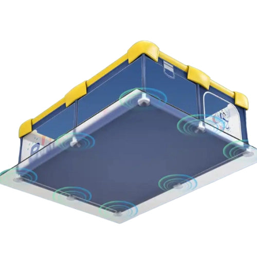 Бебешка Текстилна Ограда Тип Кошара Hi Bear 180*200 См --- BebeMama