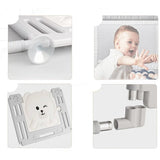 Детска Кошара За ИграIvy Grey 180*200*65 Сива --- BebeMama