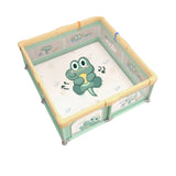 Мека Бебешка Ограда За Игра Crocky 180*200*65 Зелена --- BebeMama