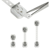 Регулируеми Ключалки За Шкафове За Безопасност На Деца 6 Бр --- BebeMama