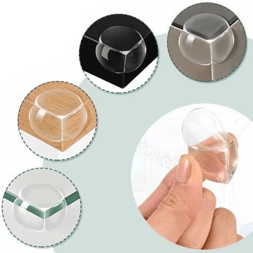 Предпазители За Ъгли И Ръбове На Мебели – 12 Броя Кръгли --- BebeMama