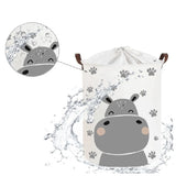 Кошница За Съхранение На Играчки С Шнур Хипопотам 43 Литра --- BebeMama