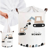 Кош За Съхранение На Играчки Със Шнур 43 L Багери - Аксесоари За Стая - Sipo - BebeMama