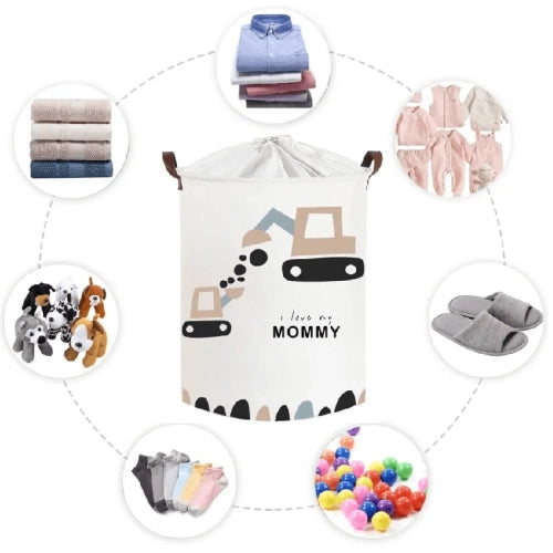 Кош За Съхранение На Играчки Със Шнур 43 L Багери --- BebeMama