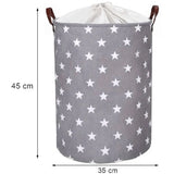 Сгъваема Кошница За Съхранение На Играчки Звездички - Аксесоари За Стая - Sipo - BebeMama