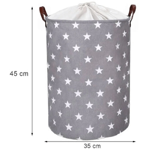 Сгъваема Кошница За Съхранение На Играчки Звездички - Аксесоари За Стая - Sipo - BebeMama