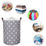 Сгъваема Кошница За Съхранение На Играчки Звездички --- BebeMama