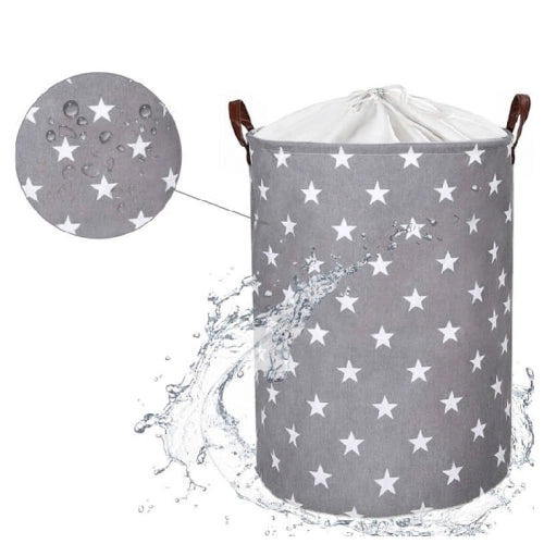 Сгъваема Кошница За Съхранение На Играчки Звездички --- BebeMama