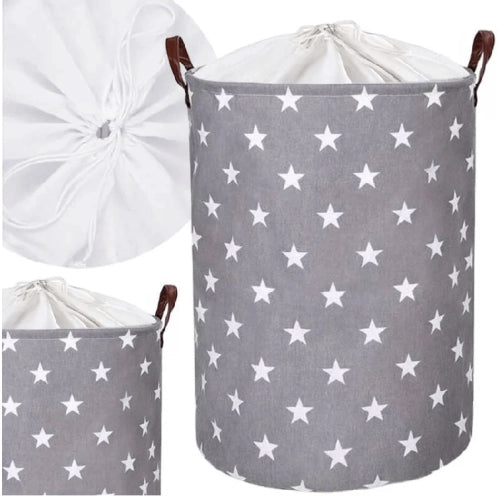 Сгъваема Кошница За Съхранение На Играчки Звездички --- BebeMama