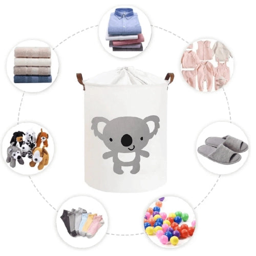 Сгъваема Кошница За Съхранение На Играчки Шнур 43 Л Коала --- BebeMama