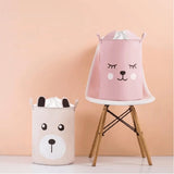 Кош За Съхранение На Играчки Сгъваема 43 L Плюшено Мече - Аксесоари За Стая - Sipo - BebeMama