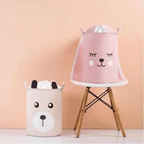 Кош За Съхранение На Играчки Сгъваема 43 L Плюшено Мече - Аксесоари За Стая - Sipo - BebeMama