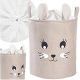 Първокласен Кош За Съхранение Сгъваема Xxl 63 L Заек --- BebeMama