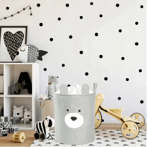 Първокласна Кошница За Съхранение На Играчки Плюшено Мече --- BebeMama