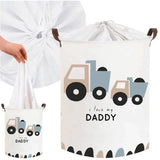 Кошница За Съхранение На Играчки Шнур 43 L Камиони --- BebeMama