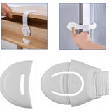 Детски Предпазни Ключалки За Шкафове И Уреди, 10 Броя --- BebeMama