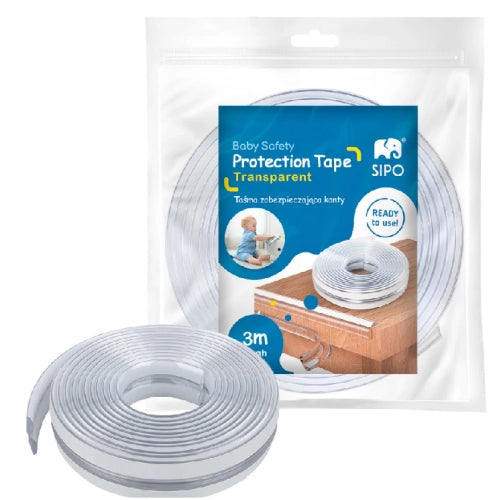 Прозрачна Лента За Защита На Ръбовете На Мебелите 3 М --- BebeMama