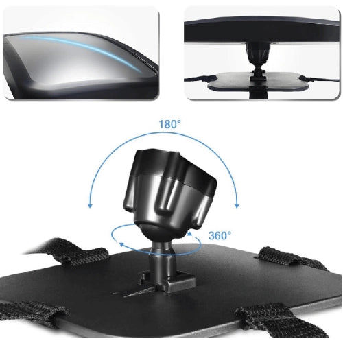 Бебешко Огледало За Задна Седалка, Черно --- BebeMama