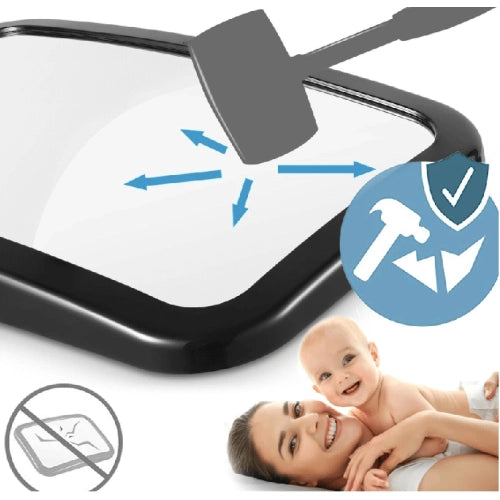 Бебешко Огледало За Задна Седалка, Черно --- BebeMama