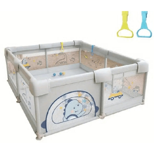 Детска Кошара За Игра Kai Grey Junior С Вендузи 150*200*65 - Кошари За Игра - Sonne Home - BebeMama