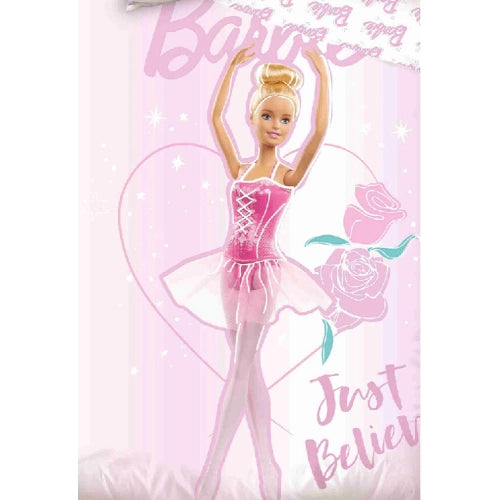 Детско Спално Бельо Barbie Ballerina 140*200 +65*65 --- BebeMama
