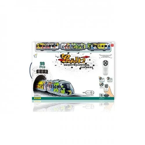 Детско Влакче С Релси Zagora, 99 Части - Коли, Камиони, Влакове И Самолети - Sonne Home - BebeMama