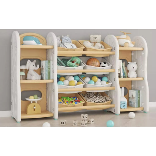 Детски Органайзер За Играчки Yellow --- BebeMama