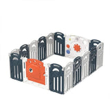 Бебешка Ограда Rexie - Син И Бял - Огради - Sonne Home - BebeMama