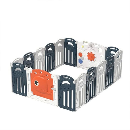 Бебешка Ограда Rexie - Син И Бял - Огради - Sonne Home - BebeMama