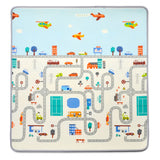 Двустранно Килимче Руло За Игра - Трафик/Панда --- BebeMama