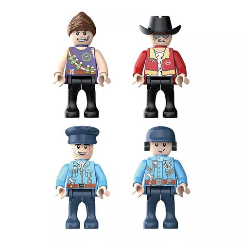 Голям Полицескки Конструктор С 406 Части И Количка --- BebeMama